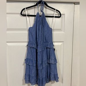 NWT LuLus Mini Halter Dress